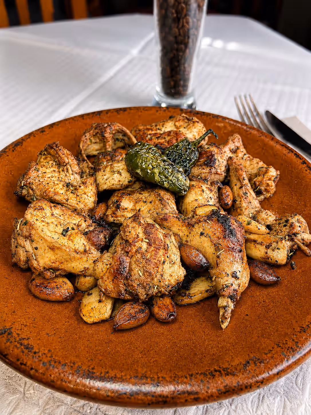Conejo — Restaurante Don Quijote Estremera, Estremera (Madrid)