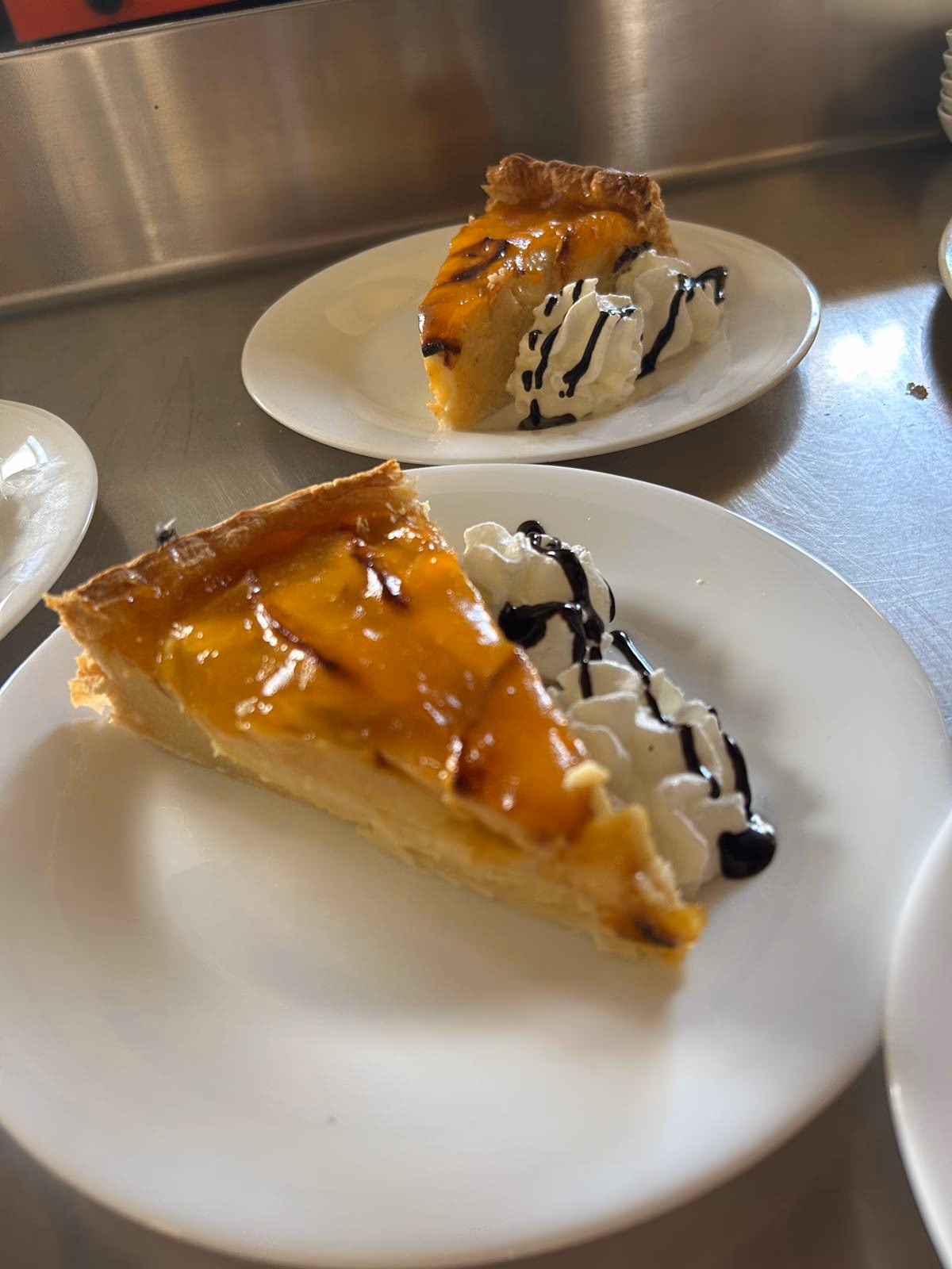 Postre de manzana — Restaurante Don Quijote Estremera, Estremera (Madrid)
