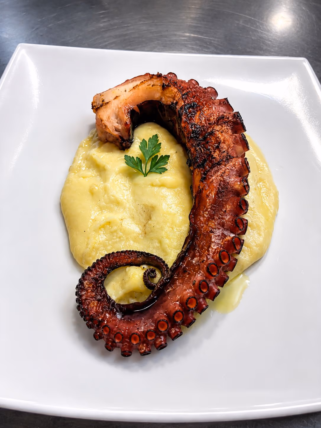 Pulpo — Restaurante Don Quijote Estremera, Estremera (Madrid)