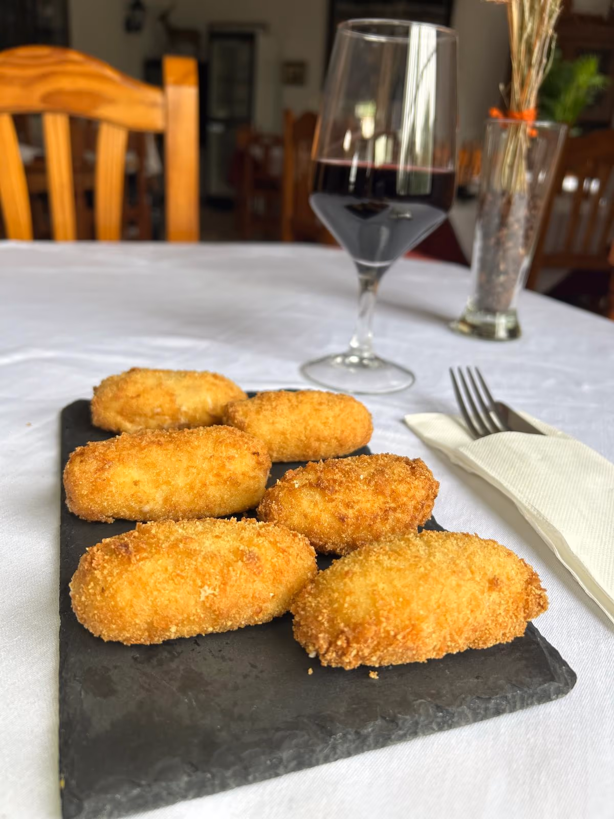 Croquetas caseras de jamón