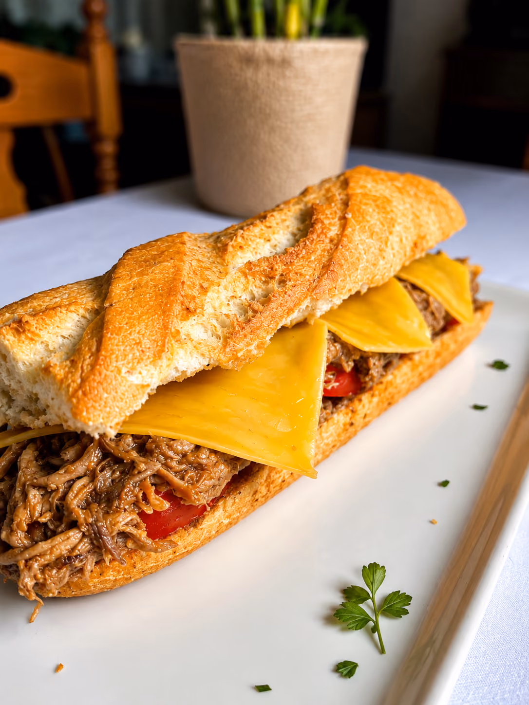 Bocadillo de pringá
